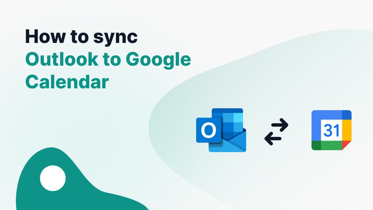 Sync Outlook to Google Calendar Cover