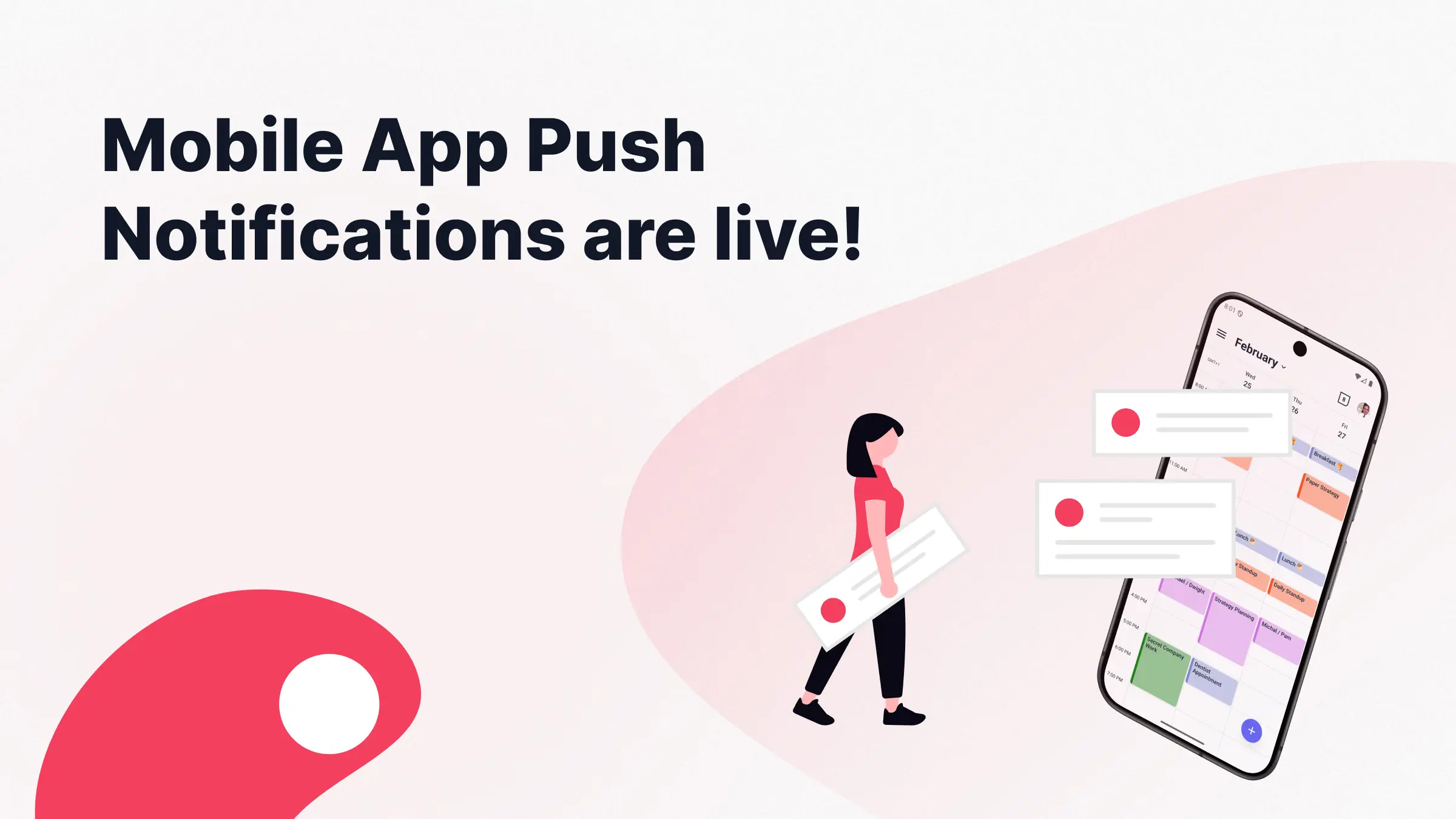 OneCal Mobile Push Notifications