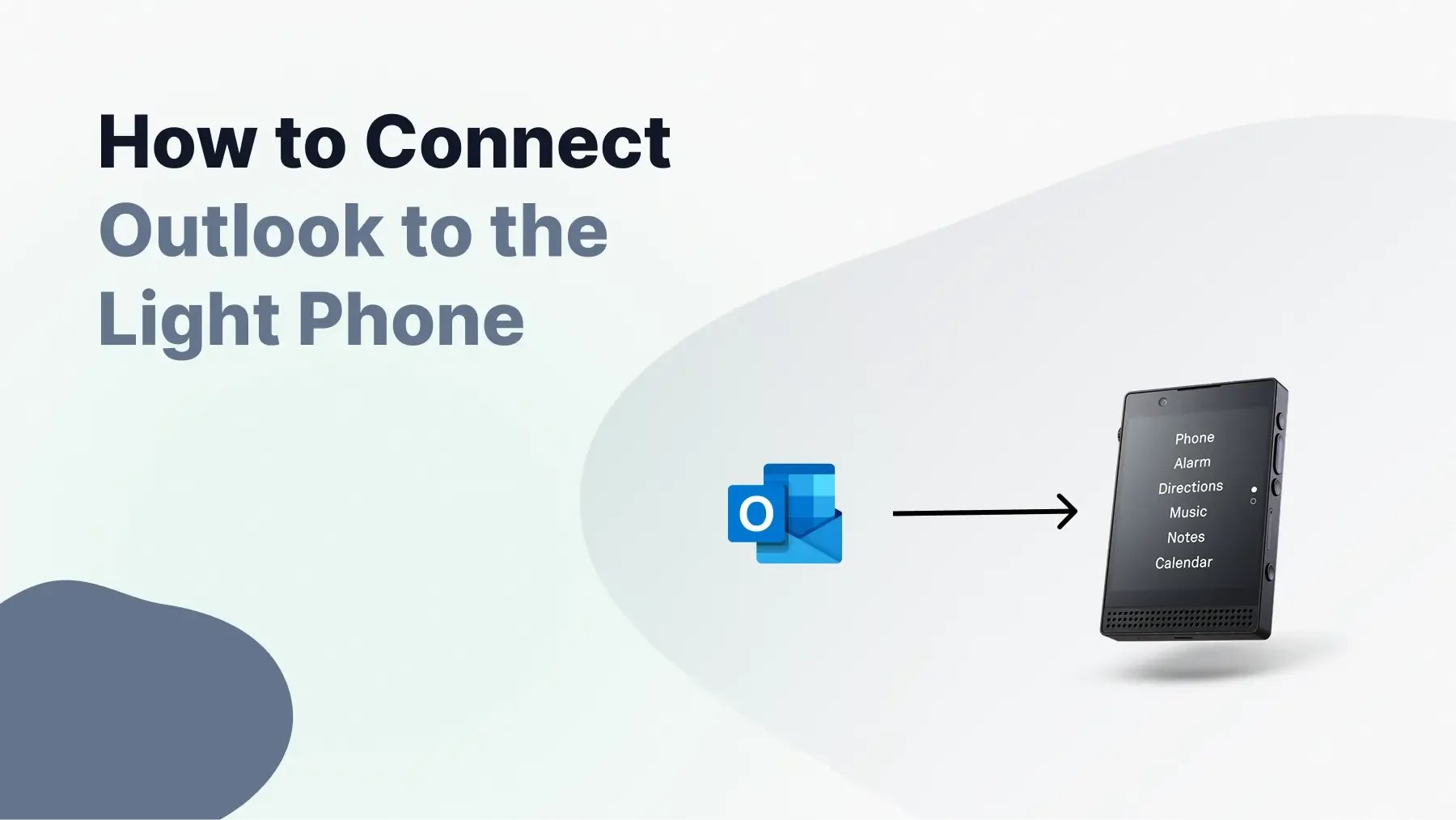 How to connect Outlook to the Light Phone - Cover image