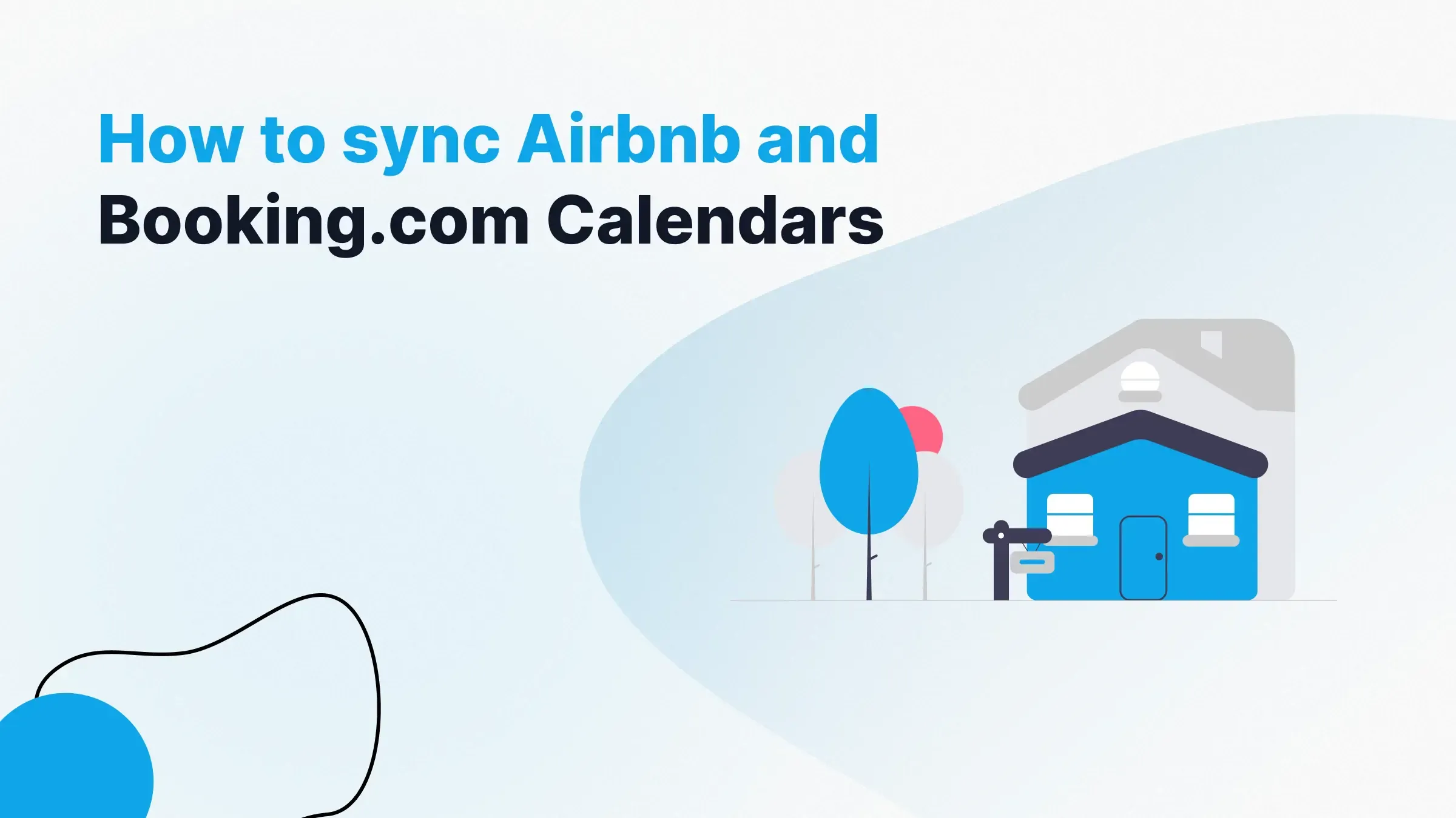 How to sync Airbnb and Booking.com Calendars - Illustration