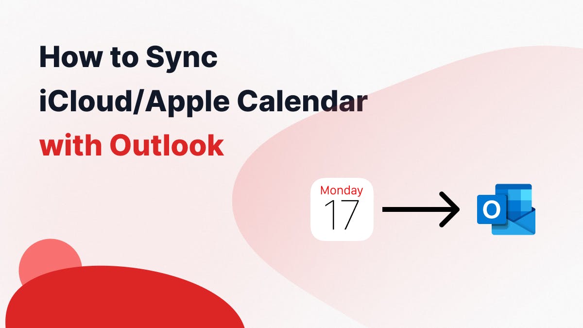 How to sync iCloud Calendar with Outlook