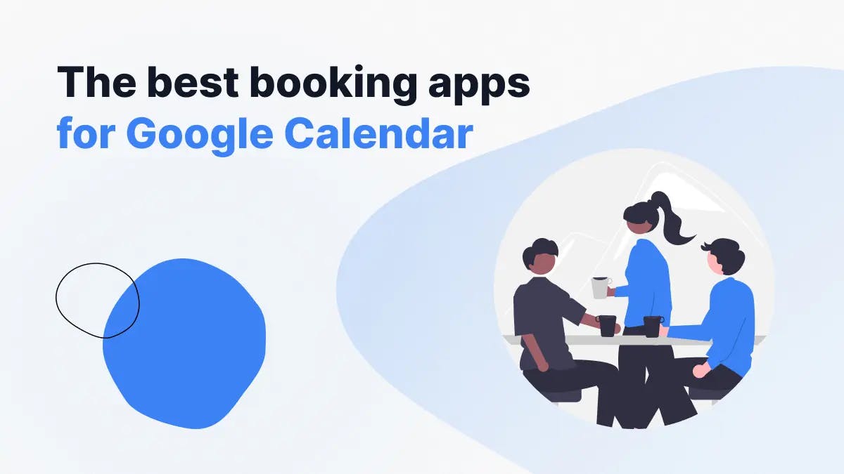 Booking apps for Google Calendar Illustration