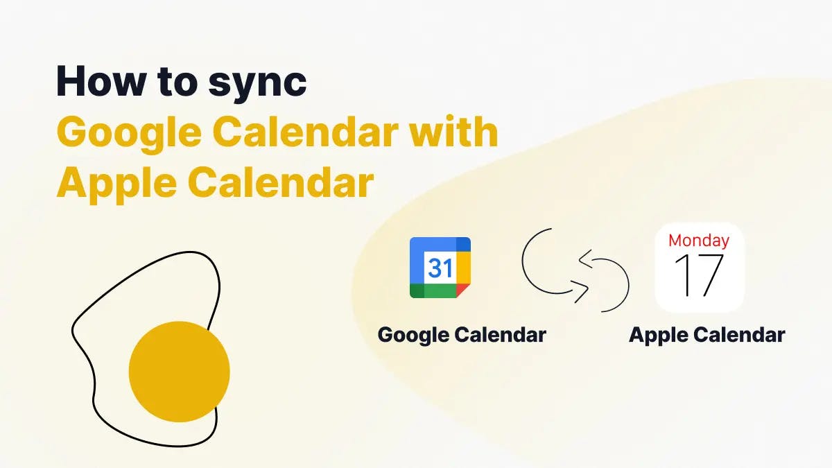 Sync Google Calendar with Apple Calendar