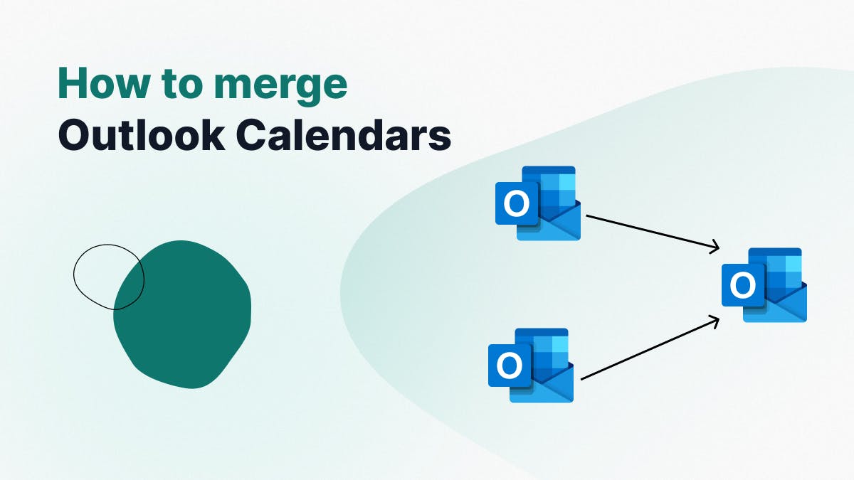 Merge Outlook Calendars Illustration