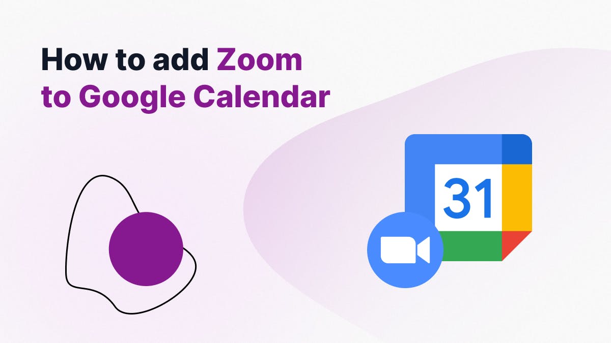 Add Zoom to Google Calendar Cover