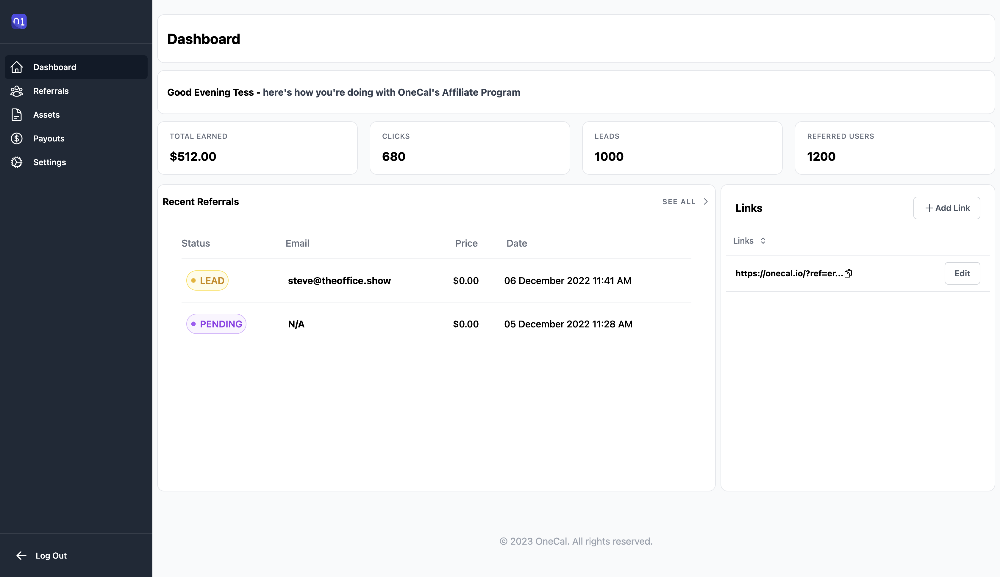 App screenshot